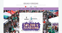 Desktop Screenshot of boilingnbragging.org