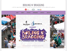 Tablet Screenshot of boilingnbragging.org